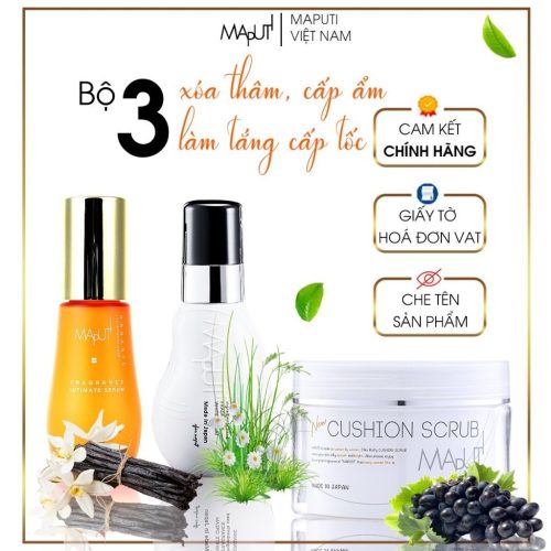 Bộ 3 sản phẩm trị thâm cấp ẩm trắng da