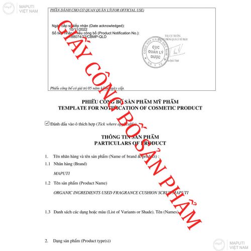 Kem ủ trắng tẩy tế bào chết