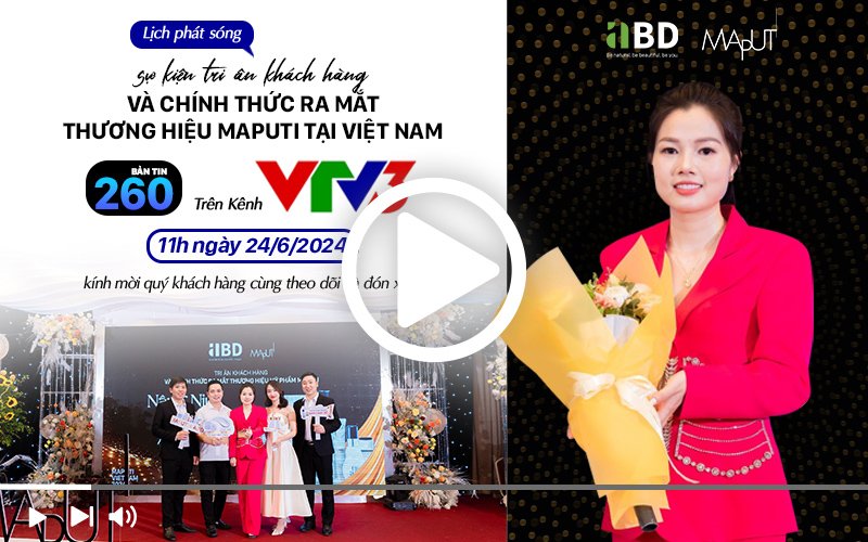 sự kiện ra mắt thương hiệu mỹ phẩm maputi